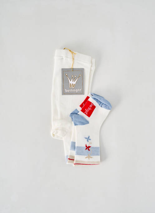 Collants blanc BERLINGOT pour fille