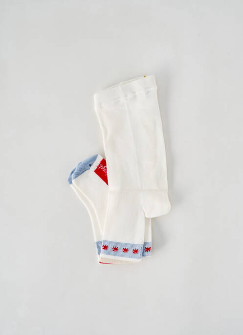 Collants blanc BERLINGOT pour fille