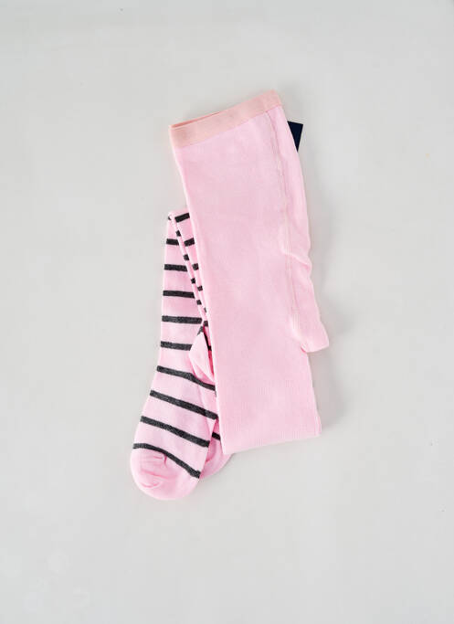 Collants rose COUDEMAIL pour fille