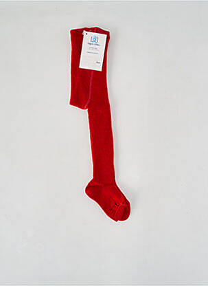Collants stretch rouge LAPIN BLEU fille