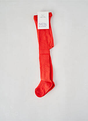 Collants stretch orange LAPIN BLEU fille
