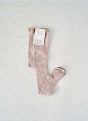 Collants beige LAPIN BLEU pour fille seconde vue