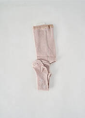 Collants beige LAPIN BLEU pour fille seconde vue