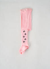Collants rose LAPIN BLEU pour fille seconde vue