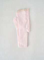 Collants rose LAPIN BLEU pour fille seconde vue