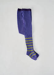 Collants violet LAPIN BLEU pour fille seconde vue