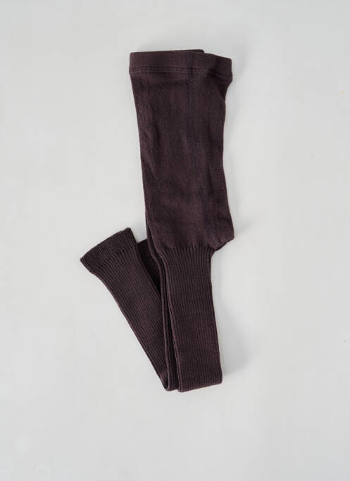 Collants marron COUDEMAIL pour fille