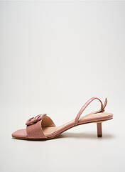 Sandales/Nu pieds rose WHAT FOR pour femme seconde vue
