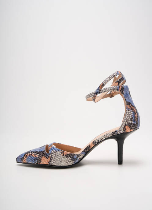 Escarpins bleu WHAT FOR pour femme