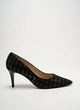 Escarpins nubuck talon de 7 à 9cm noir JB MARTIN femme