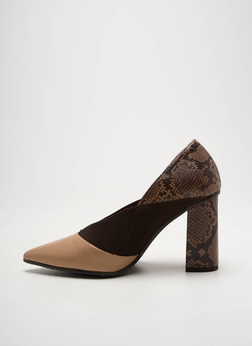 Escarpins marron LODI pour femme