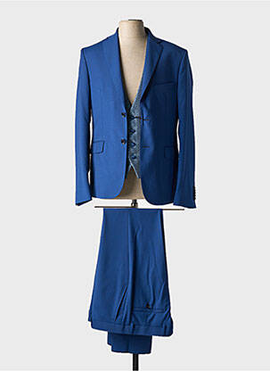 Costume de cérémonie coupe costume bleu HAVANA homme