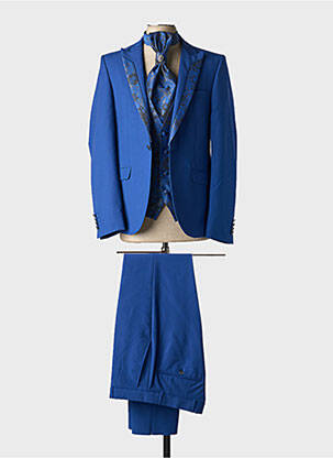 Costume de cérémonie coupe costume bleu EMPIRE DU MARIÉ homme