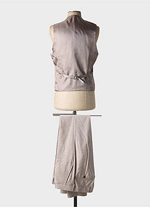 Costume de cérémonie coupe costume beige LANIFICIO homme