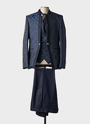 Costume de cérémonie coupe costume bleu EMPIRE DU MARIÉ homme