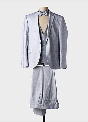 Costume de cérémonie coupe costume bleu EMPIRE DU MARIÉ homme