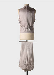 Costume de cérémonie beige LANIFICIO pour homme seconde vue