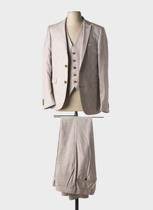 Costume de cérémonie beige LANIFICIO pour homme
