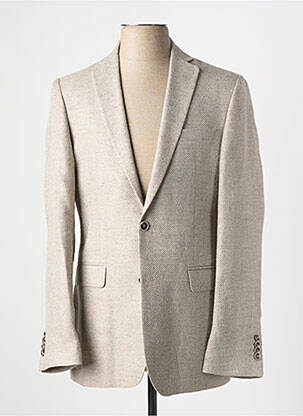Blazer tissage chiné beige BOTTOLI homme