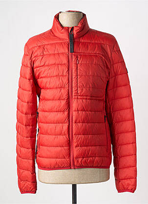 Doudoune manches longues sans capuche rouge DANIEL HECHTER homme