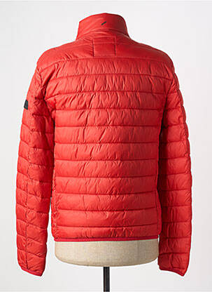 Doudoune manches longues sans capuche rouge DANIEL HECHTER homme