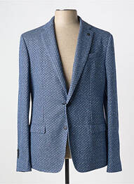 Blazer tissage chiné bleu UNGARO homme