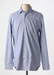Chemise manches longues bleu DANIEL HECHTER pour homme seconde vue