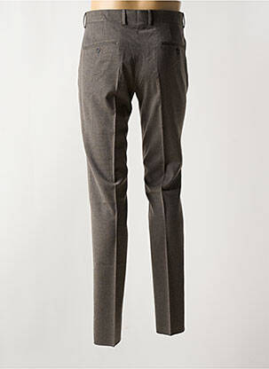 Pantalon slim stretch taille normale gris LANIFICIO homme