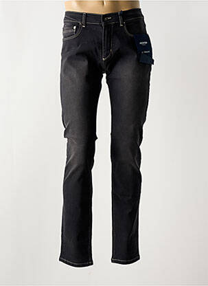 Jeans coupe slim stretch taille normale noir HECHTER STUDIO homme
