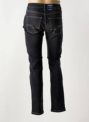 Jeans coupe slim stretch taille normale noir HECHTER STUDIO homme