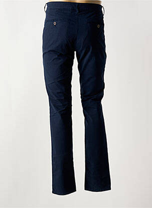 Pantalon chino stretch taille normale bleu BRIGHTON homme