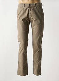 Pantalon slim stretch taille normale marron LCDN homme