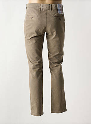 Pantalon slim stretch taille normale marron LCDN homme