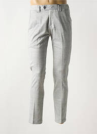 Pantalon slim stretch taille normale gris UNGARO homme