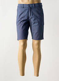 Bermuda stretch taille normale bleu LCDN homme