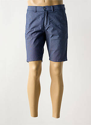 Bermuda stretch taille normale bleu LCDN homme