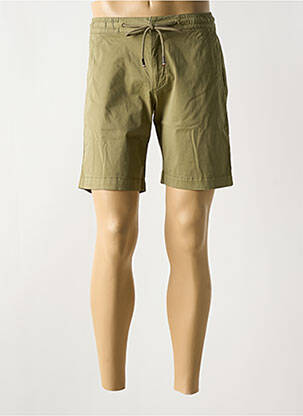 Bermuda taille élastique taille normale vert HECHTER STUDIO homme
