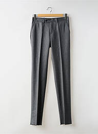 Pantalon slim tissage chiné taille normale gris VITALE BARBERIS CANONICO homme