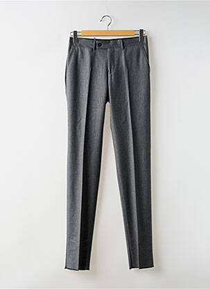 Pantalon slim tissage chiné taille normale gris VITALE BARBERIS CANONICO homme