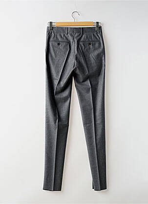 Pantalon slim tissage chiné taille normale gris VITALE BARBERIS CANONICO homme