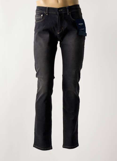 Jeans coupe slim noir HECHTER STUDIO pour homme
