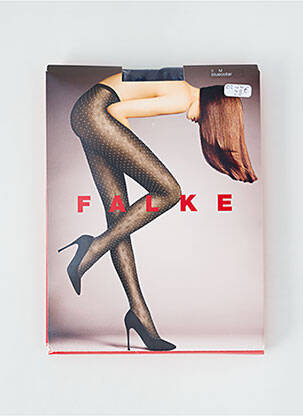 Collants imprimé fantaisie bleu FALKE femme