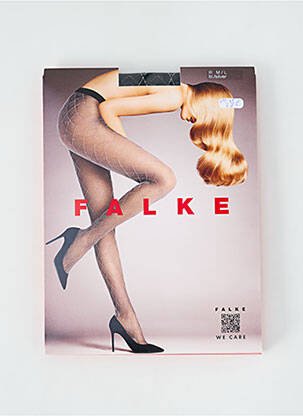 Collants imprimé fantaisie argent FALKE femme