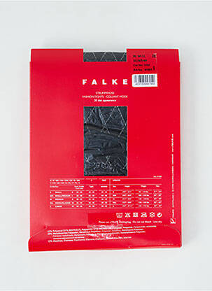 Collants imprimé fantaisie argent FALKE femme