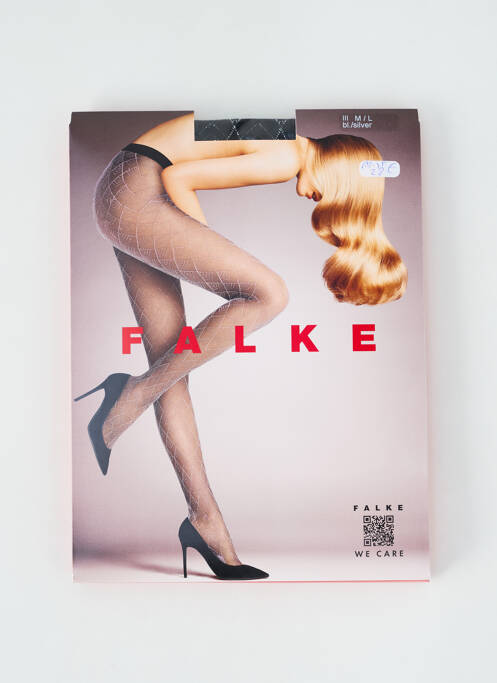 Collants argent FALKE pour femme