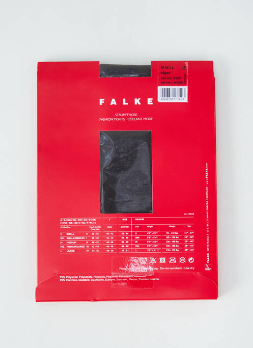 Collants marron FALKE pour femme