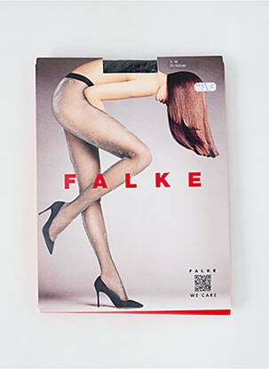 Collants imprimé fantaisie argent FALKE femme