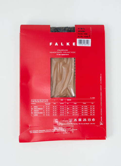 Collants chair FALKE pour femme