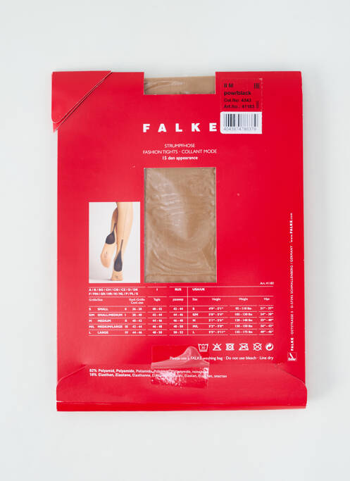 Collants chair FALKE pour femme