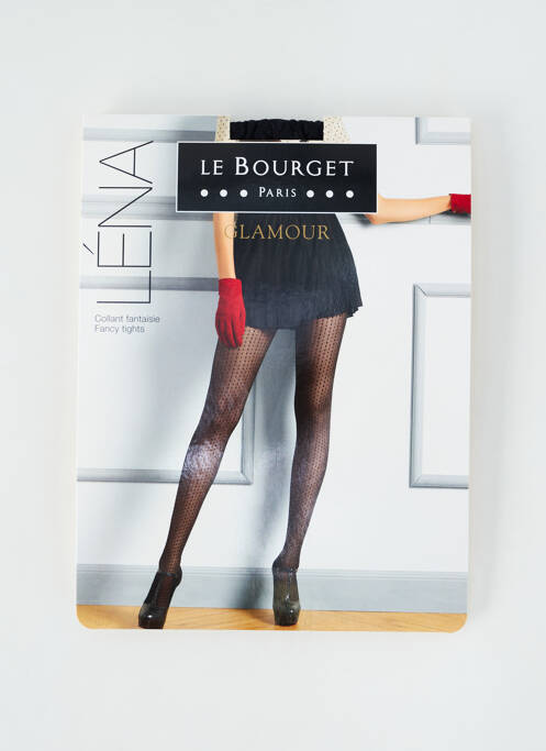 Collants noir LE BOURGET pour femme